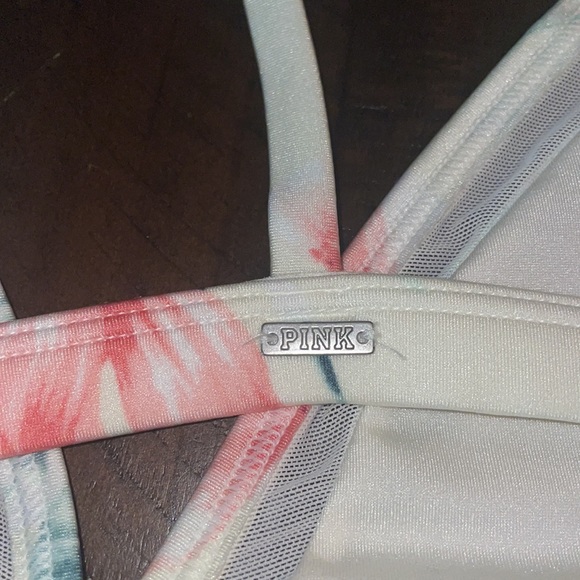 ☁️🌸🪽VS Pink bright white bralette - Picture 4 of 7